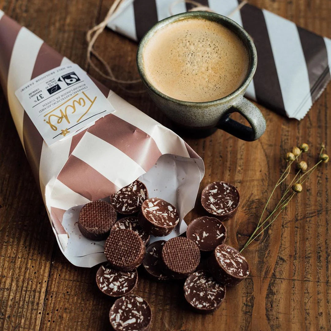 マルメ・ショクラド生地：KOKOSBOLL ココナッツ＆コーヒー