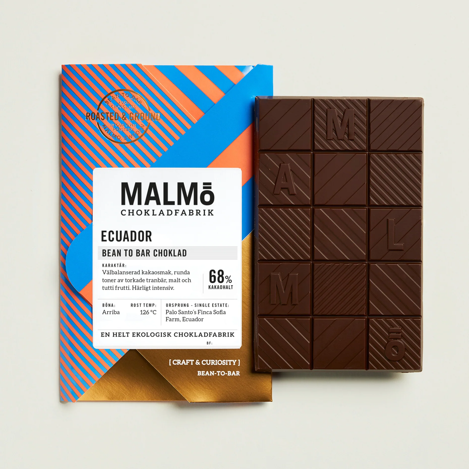 トリプルブレンド 66% チョコレートバー