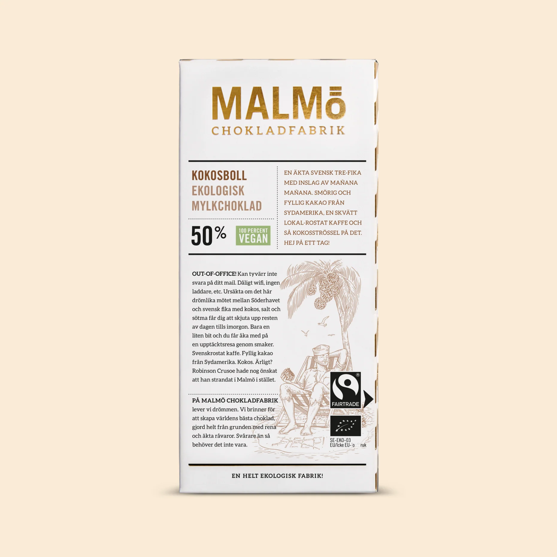 ココスボール 50% ミルクチョコレートバー